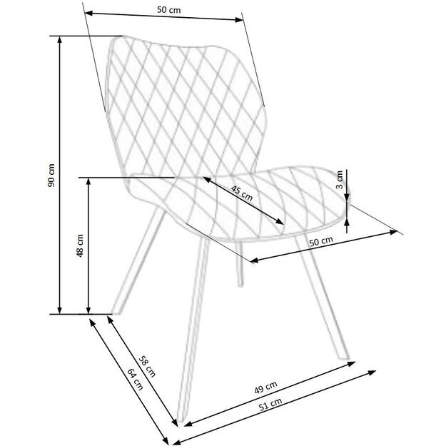 K360 chair, color: beige 4