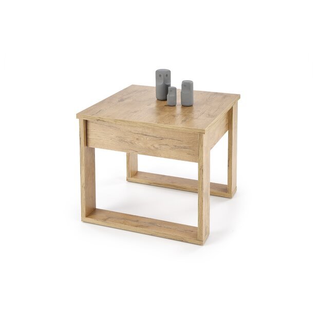 NEA SQUARE coffee table, wotan oak