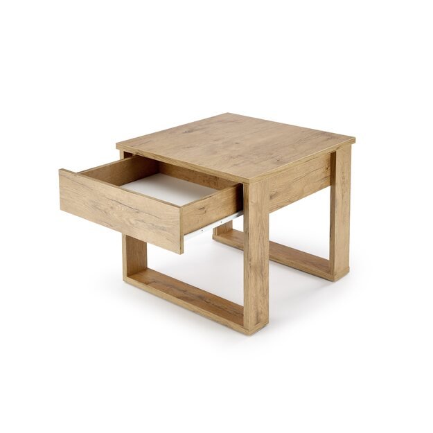 NEA SQUARE coffee table, wotan oak 1