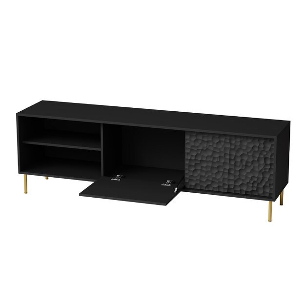 BULLET RTV-1 TV stand, black / gold 2