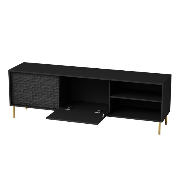 BULLET RTV-1 TV stand, black / gold 5