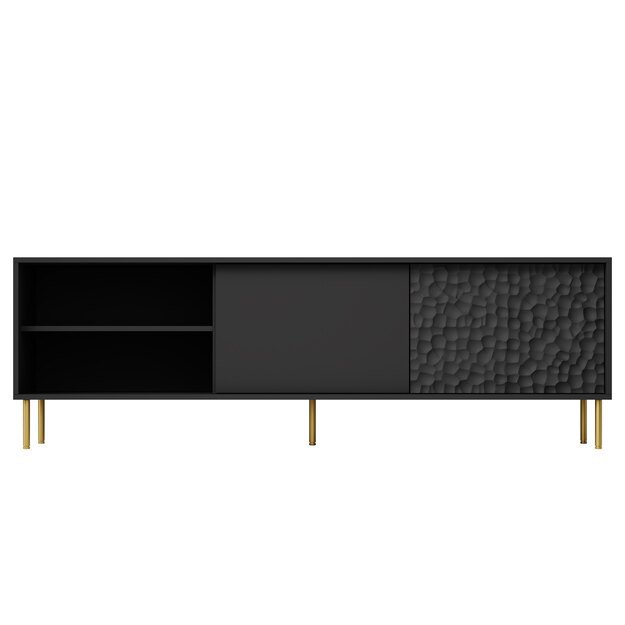 BULLET RTV-1 TV stand, black / gold 3