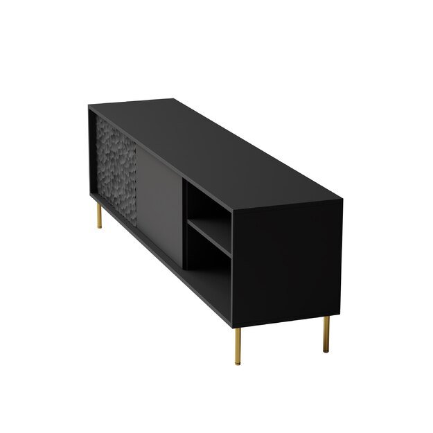 BULLET RTV-1 TV stand, black / gold 4