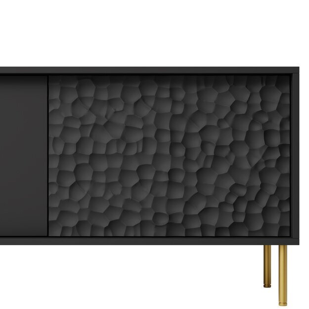 BULLET RTV-1 TV stand, black / gold 12
