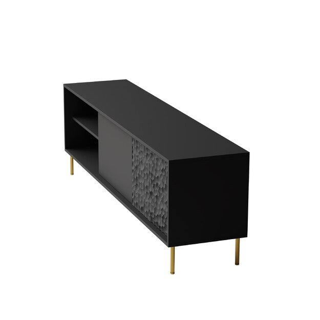 BULLET RTV-1 TV stand, black / gold 1