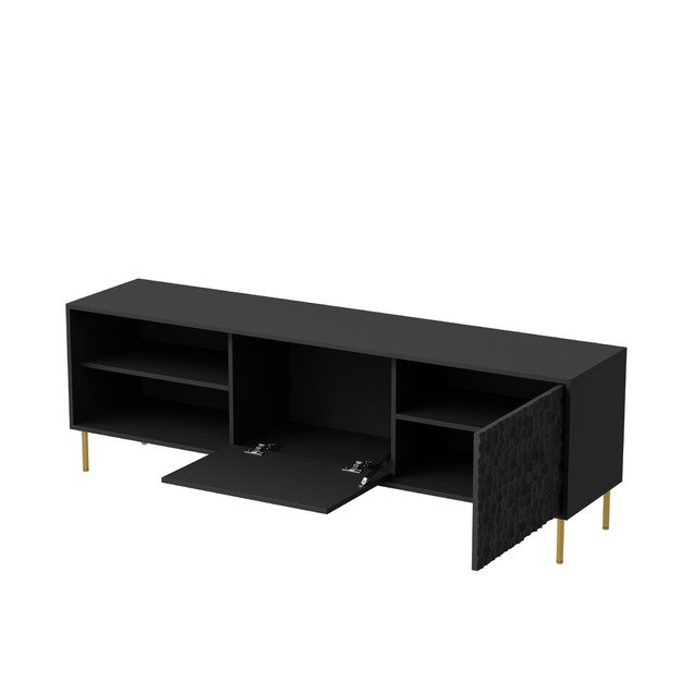 BULLET RTV-1 TV stand, black / gold 20
