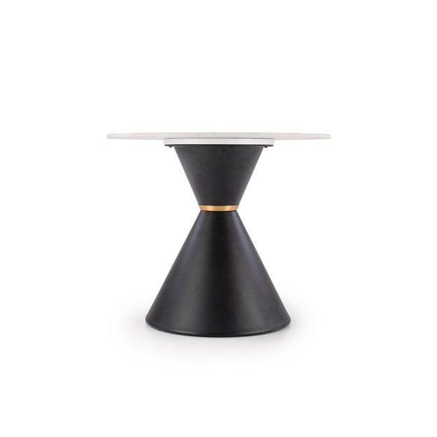 GORETTI_S coffee table, white marble / black 6