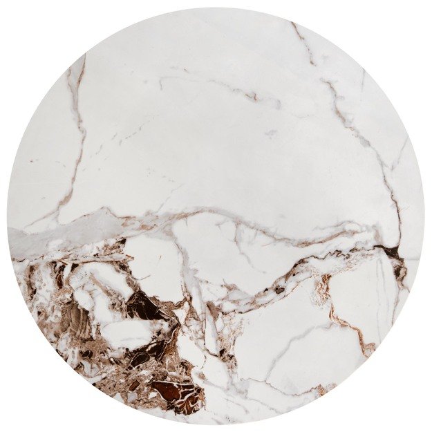 GORETTI_S coffee table, white marble / black 4