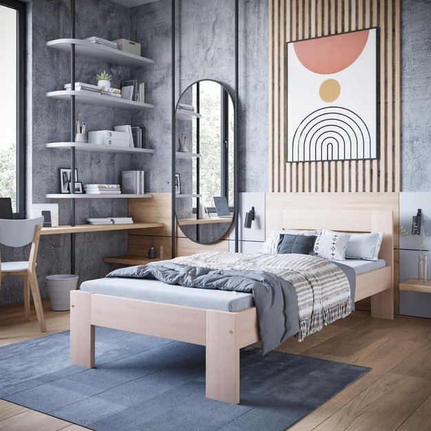 MATILDA 90 bed, color: natural 2