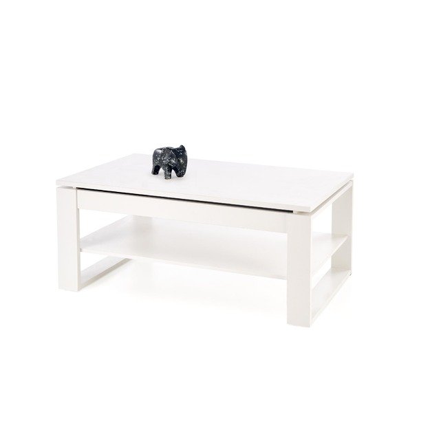BETTY lifting top coffee table, color: white