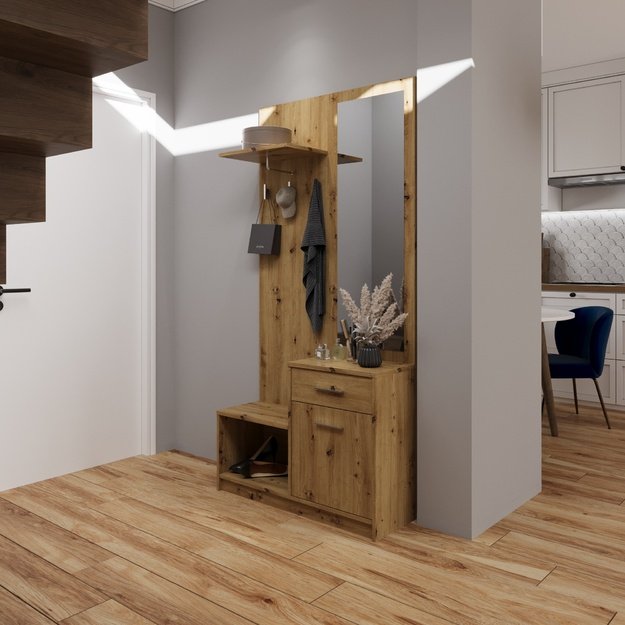 PERGO hall color: artisan oak 1