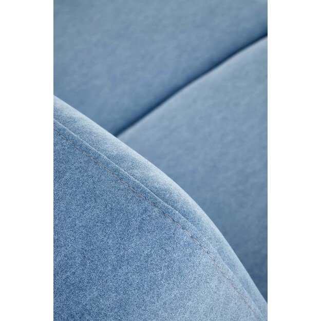 MILANO 2S sofa, blue CASTEL#74 / dark walnut 11