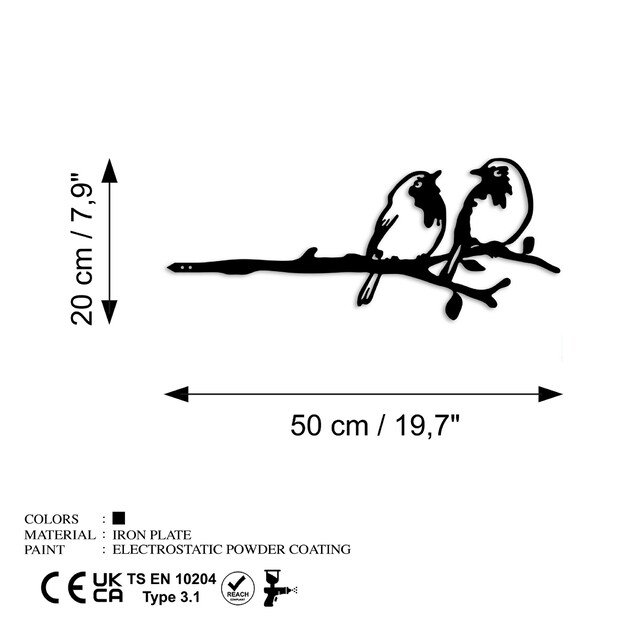 Bird On The Branch 06 - Black 5