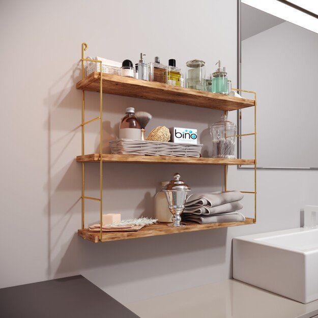 3 l&uuml; Duvar Rafı, Kitaplık 5