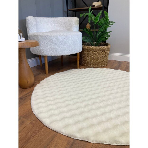 Puffy Bubble Yuvarlak - Cream 3