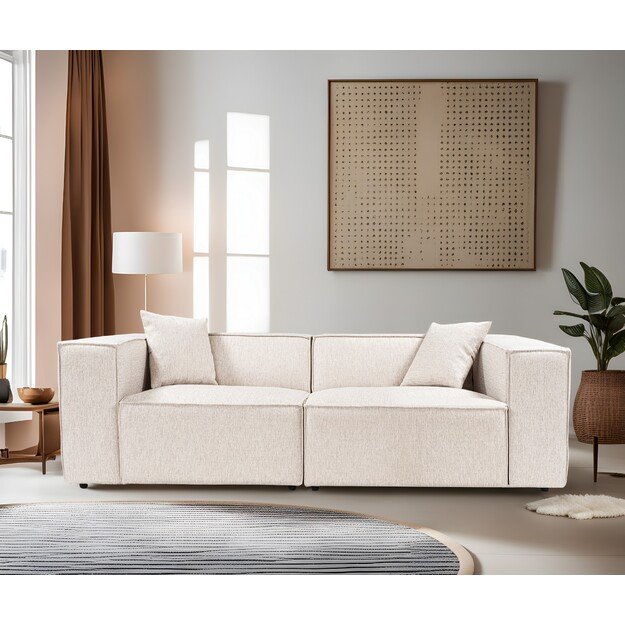 Lora 2 Seater - Light Brown