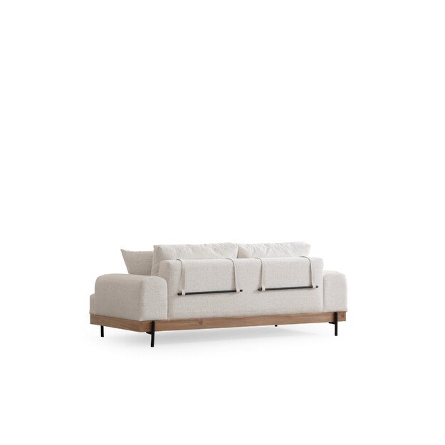 Eti Oak 3 Seater - White 8