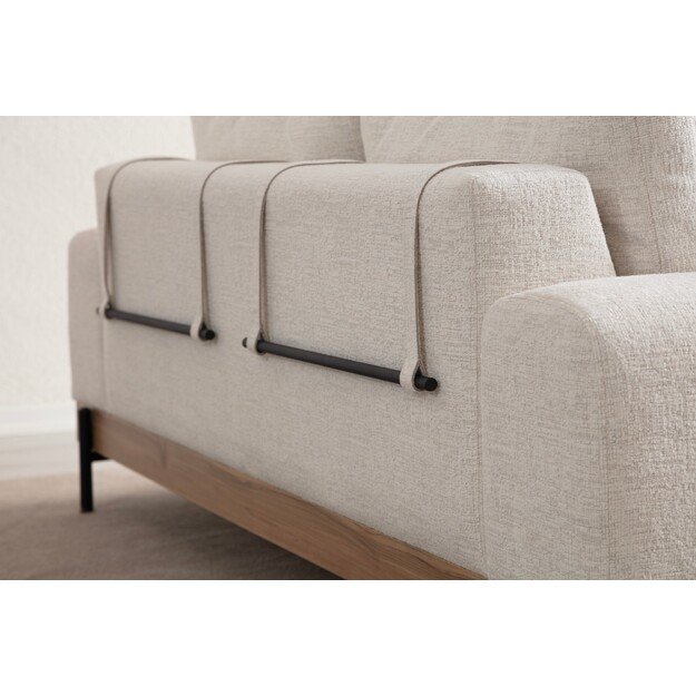 Eti Oak 3 Seater - White 5