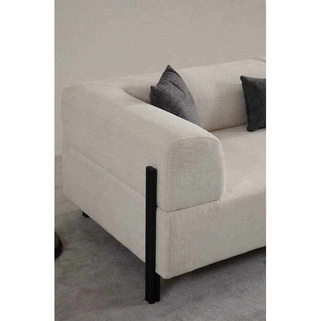 Gio 3 Seater - White 6