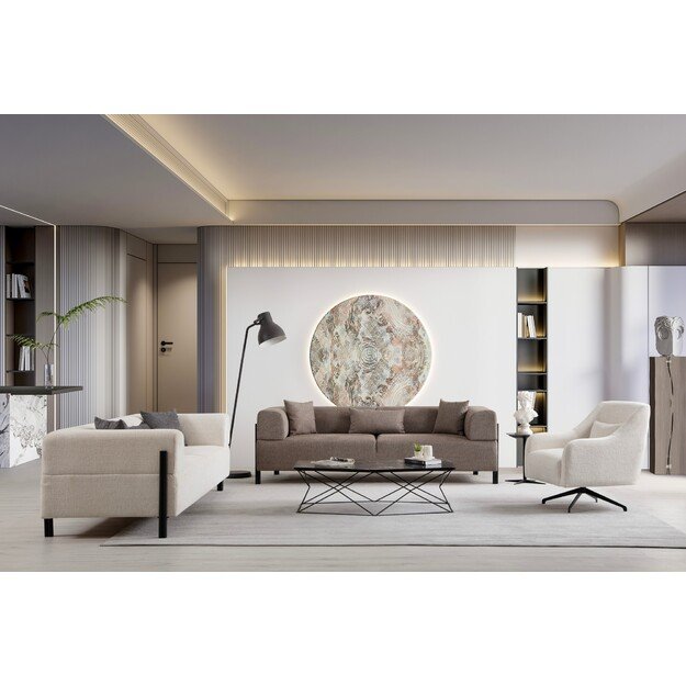 Gio 3 Seater - White 2