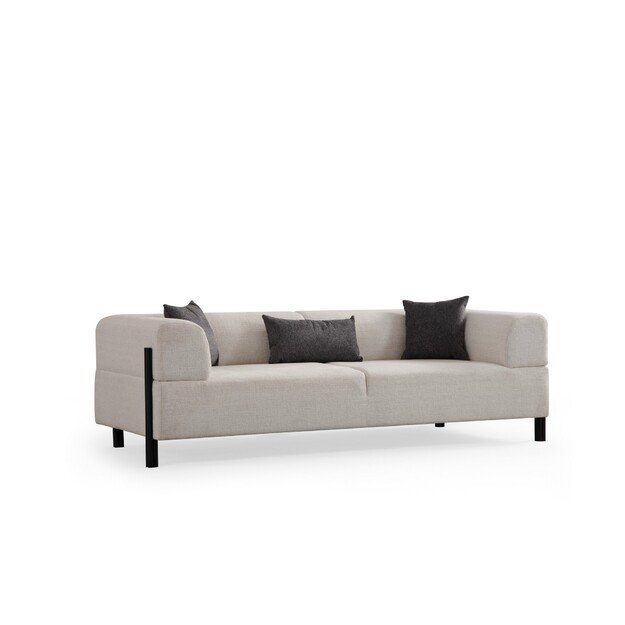 Gio 3 Seater - White 4