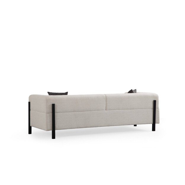 Gio 3 Seater - White 5
