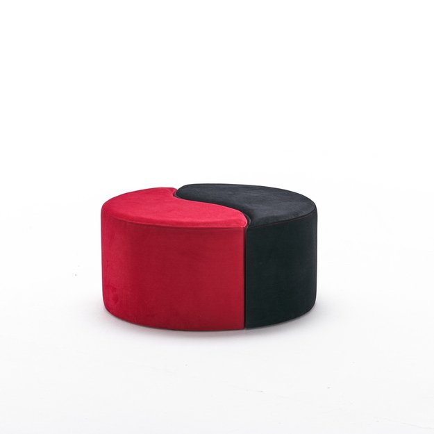 Alis Puf - Red, Black 4