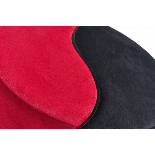 Alis Puf - Red, Black 5