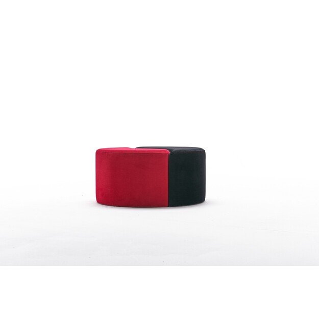 Alis Puf - Red, Black 3
