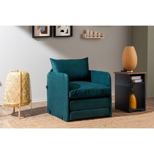 Saga Single - Petrol Green