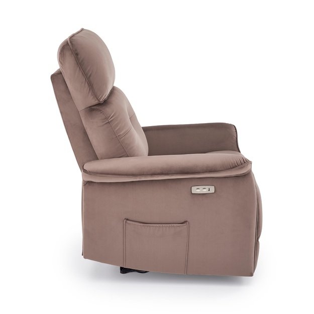 SEMIR leisure chair, mokka