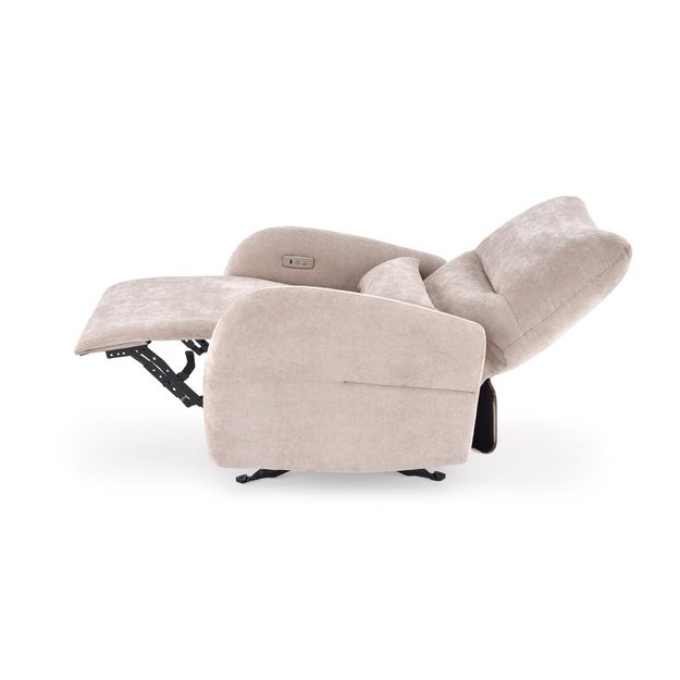 SAXON electric recliner with rocking, beige