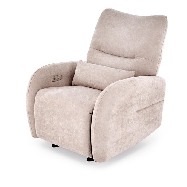 SAXON electric recliner with rocking, beige