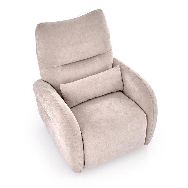 SAXON electric recliner with rocking, beige