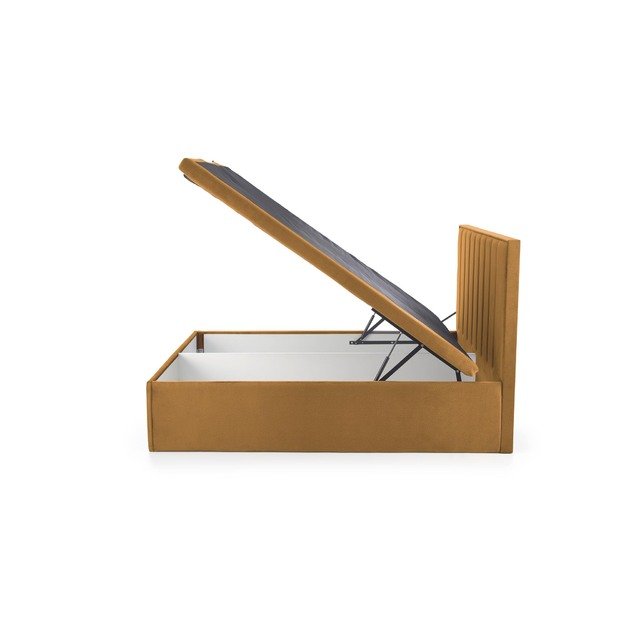 ASENTO 160 bed, mustard ELEMENT#8 15