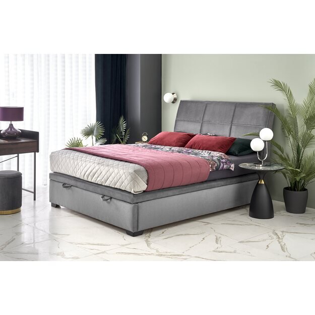 CONTINENTAL 2 160 bed, grey - Monolith 85