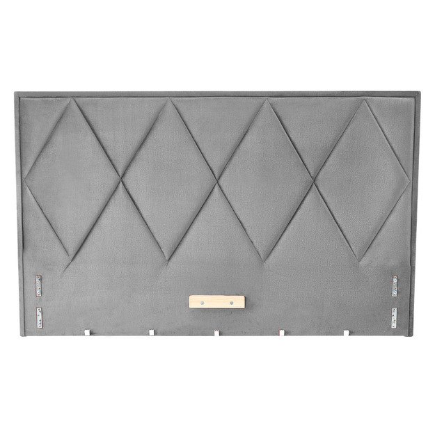 MODULO W4 headboard - grey Monolith 85