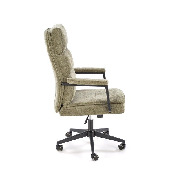 ADRIANO leisure chair color: olive #77 4