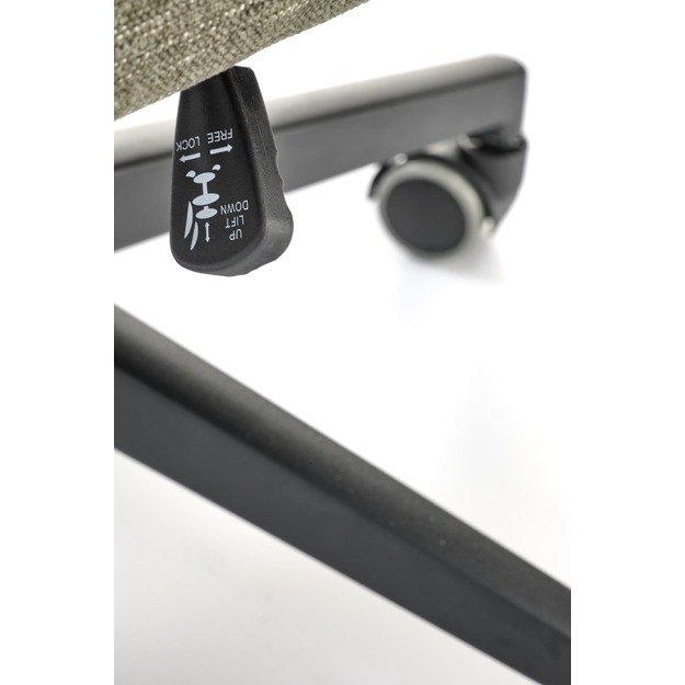 ADRIANO leisure chair color: olive #77 9