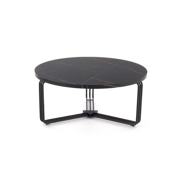 ANTICA c. table,  black marble table top - black frame 5