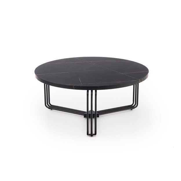 ANTICA c. table,  black marble table top - black frame 15