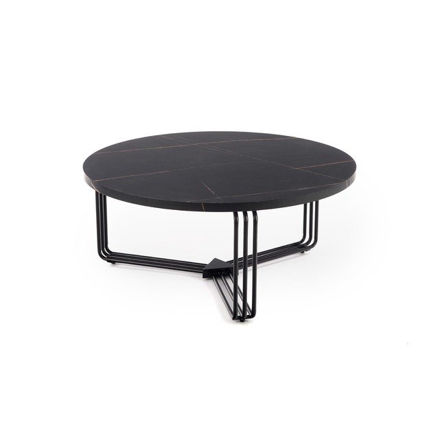 ANTICA c. table,  black marble table top - black frame 16