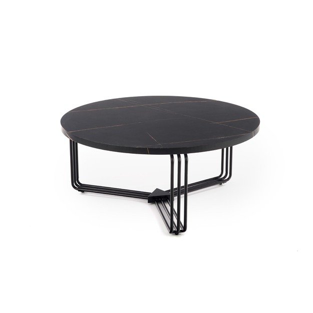 ANTICA c. table,  black marble table top - black frame 8