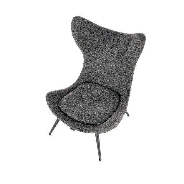 ATLANTIS leisure armchair dark grey/ black 9
