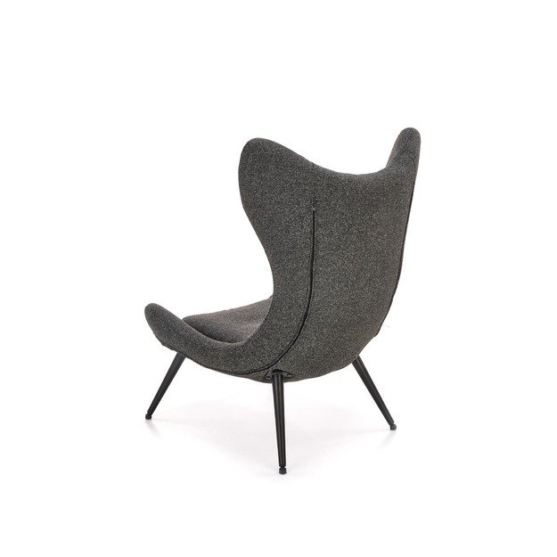 ATLANTIS leisure armchair dark grey/ black 4