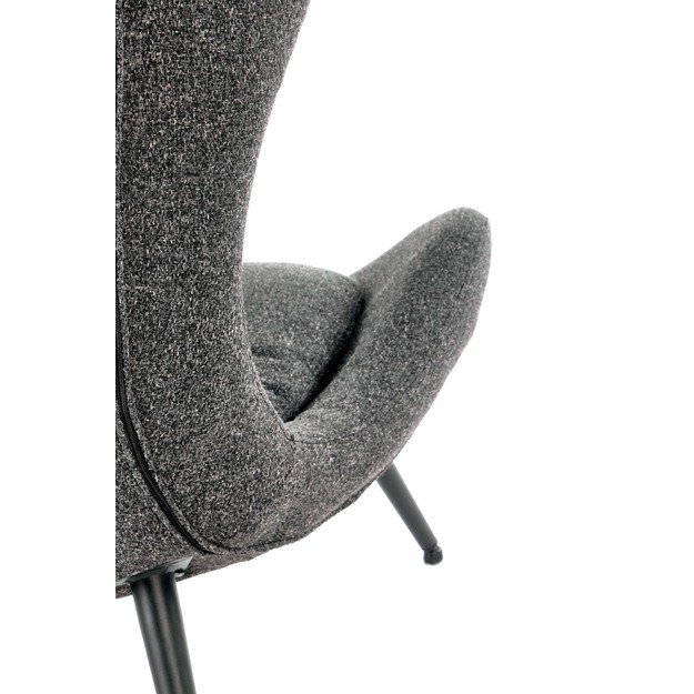 ATLANTIS leisure armchair dark grey/ black 6