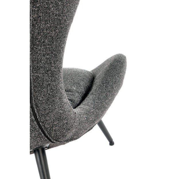 ATLANTIS leisure armchair dark grey/ black 15