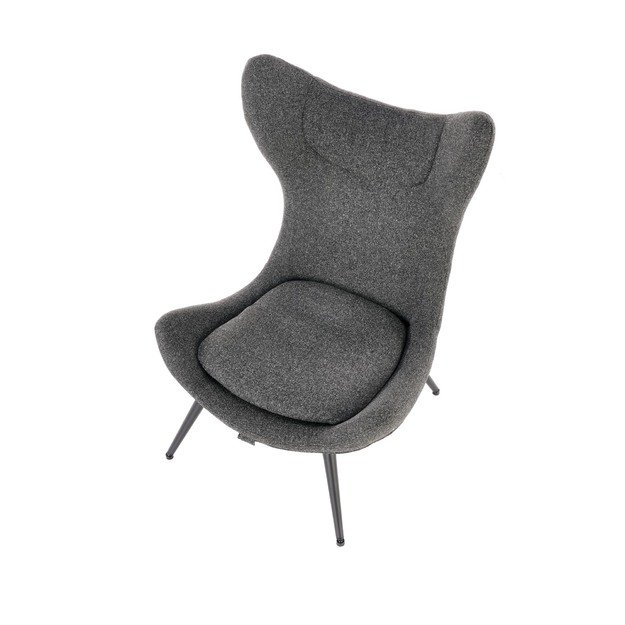 ATLANTIS leisure armchair dark grey/ black 18