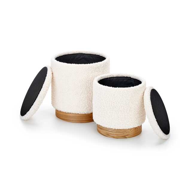 CANCUN set of two color: cream / natural 1