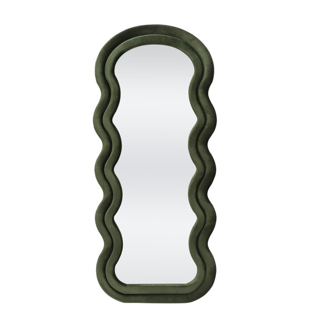 CONFETTO standing mirror or wall mirror, olive